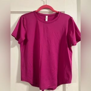 Lulu lemon high neck running and training shirt